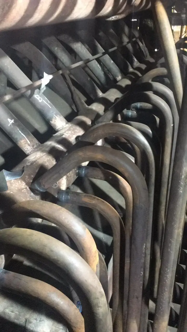 Registro fotográfico de operación, inspección o ingeniería industrial: Cp inspeccion caldera haces tubulares ecoendi