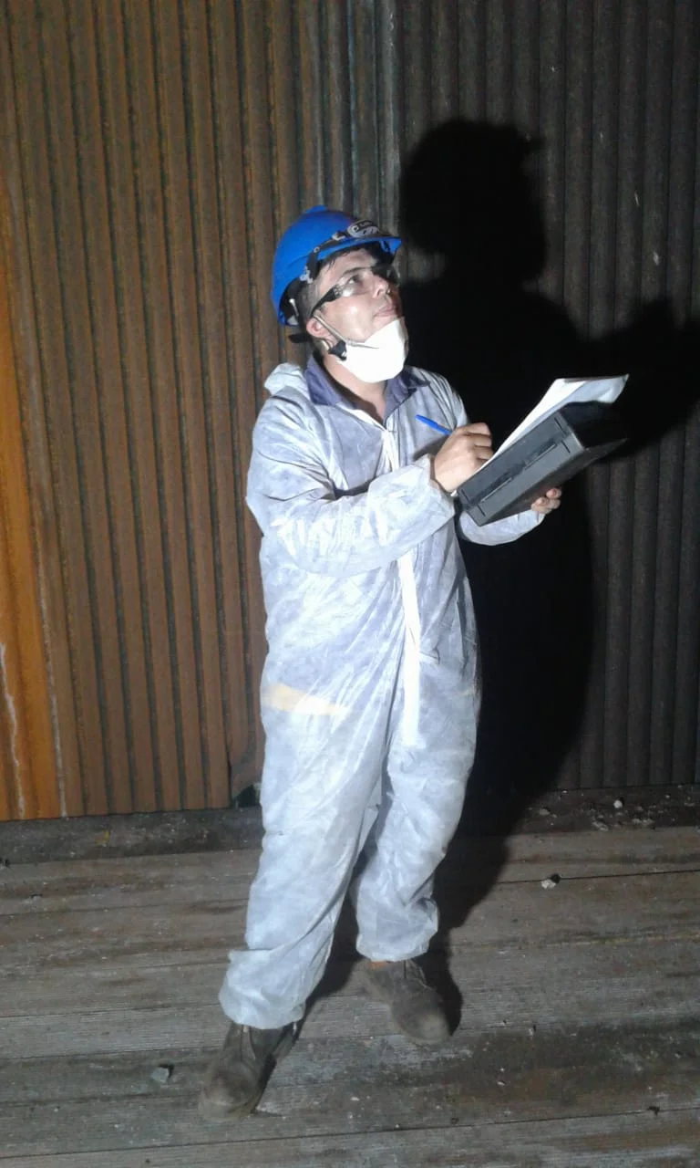 Registro fotográfico de operación, inspección o ingeniería industrial: Cp inspeccion visual ndt integridad industrial ecoendi