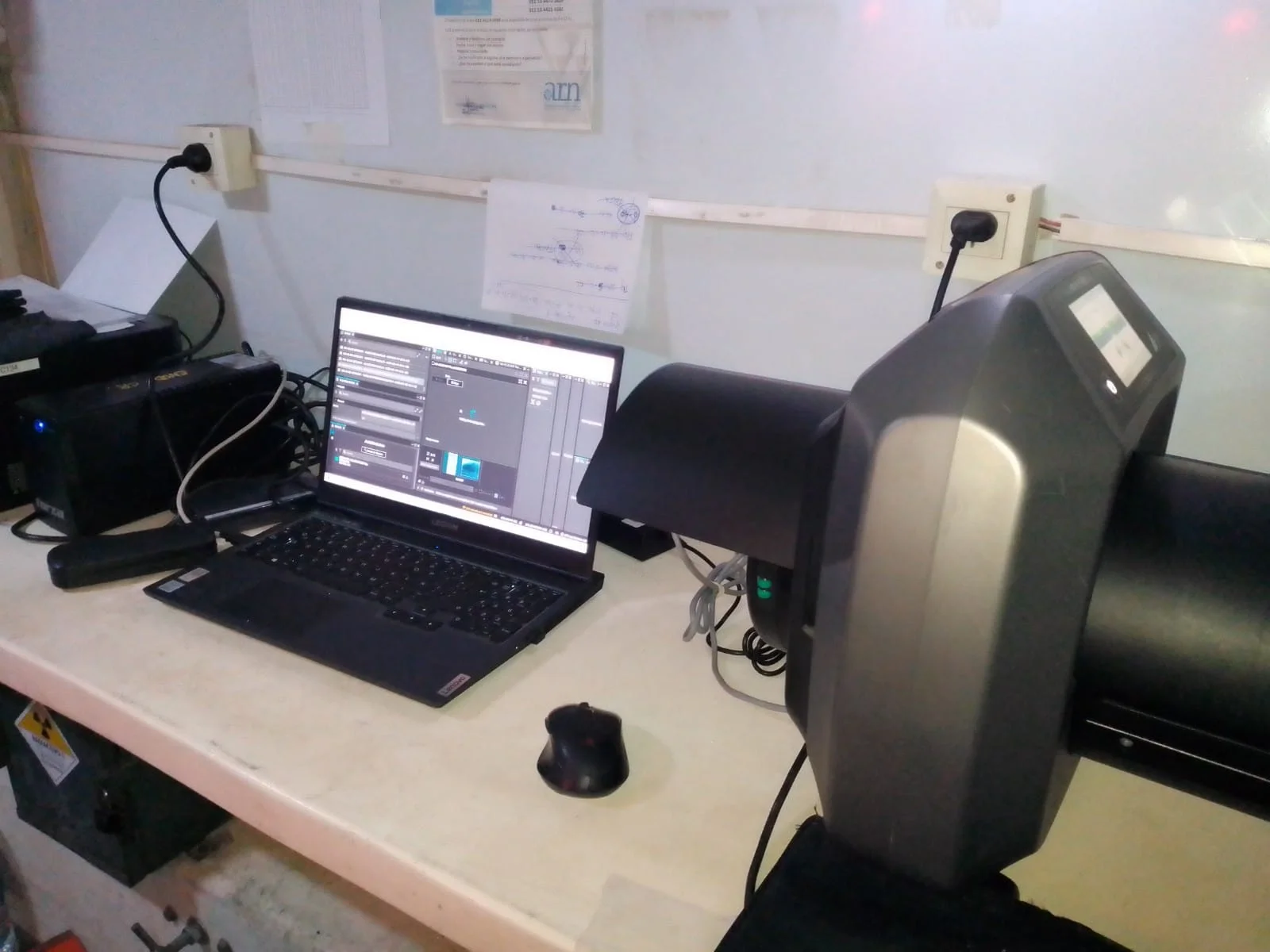 Radiografía industrial: ensayos destructivos computarizada.